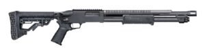 MOSSBERG 590R 12/18.5 6+1 BLK BREACHER