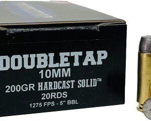 DOUBLETAP 10MM 200GR WFNGC - HARDCAST SOLID 20RD 50BX/CS