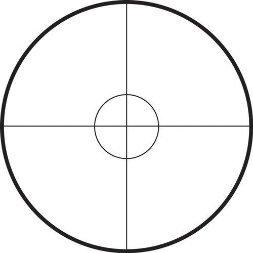 TRADITIONS SCOPE 3-9X40MM - CIRCLE RETICLE BLACK MATTE - Image 2