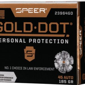 SPEER GOLD DOT 45 ACP - 185GR GDHP 20RD 10BX/CS
