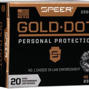SPEER GOLD DOT 45 ACP - 230GR GDHP 20RD 10BX/CS