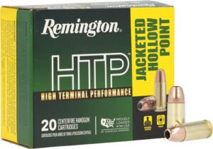 REMINGTON HTP 9MM LUGER 115GR - JHP 20RD 25BX/CS