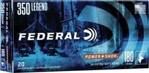 FEDERAL POWER-SHOK 350 LEGEND - 180GR SP 20RD 10BX/CS