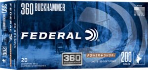 FEDERAL POWER-SHOK 360 - BUCKHAMMER 200G SP 20RD 10BX/C