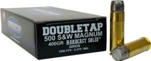 DOUBLETAP 500 S&W 400GR WFNGC - 20RD 25BX/CS