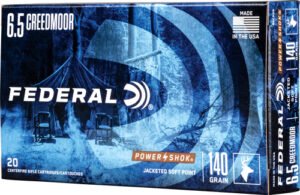 FEDERAL POWER-SHOK 6.5 CM - 140GR SP 20RD 10BX/CS