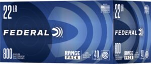 FEDERAL 22LR 40GR LEAD-RN - 1200FPS 800RD 4BX/CS