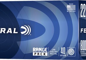 FEDERAL 22LR 40GR LEAD-RN - 1200FPS 800RD 4BX/CS