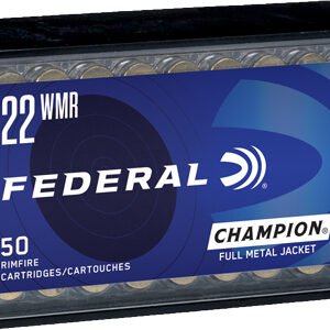 FEDERAL 22WMR 40GR FMJ 1880FPS - 50RD 60BX/CS