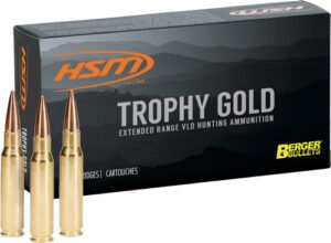HSM TROPHY GOLD 7MM RUM 168GR - BERGER HUNTING VLD 20RD 20BX/C