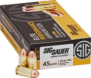 SIG AMMO 45ACP 230GR FMJ 50RD - 20BX/CS