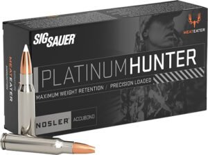SIG AMMO 7MM RM 160GR PLANTINU - HUNTER ACCUBOND 20RD 10BX/CS