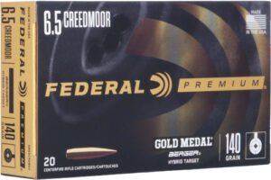 FEDERAL GOLD MEDAL 6.5 CM - 140GR BERGER VLD 20RD 10BX/CS
