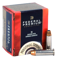 FEDERAL 38 SPECIAL+P  129GR - HYDRA-SHOK JHP 20RD 25BX/CS