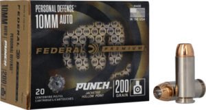 FEDERAL PUNCH 10MM 200GR JHP - 20RD 10BX/CS
