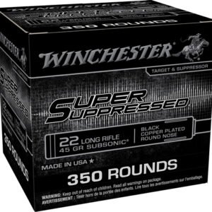 WINCHESTER 22LR 45GR SUBSONIC - 1090FPS 350RD 4BX/CS