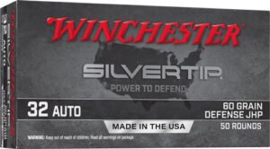 WINCHESTER SILVERTIP 32 ACP - 60GR HP 50RD 10BX/CS
