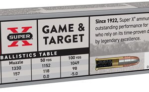 WINCHESTER SUPER-X 22LR 40GR - LEAD-RN 1300FPS 100RD 20BX/CS