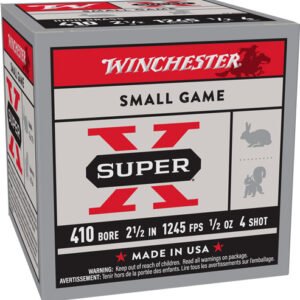 WINCHESTER SUPER-X 410 2.5" - 1/2OZ #4 25RD 10BX/CS