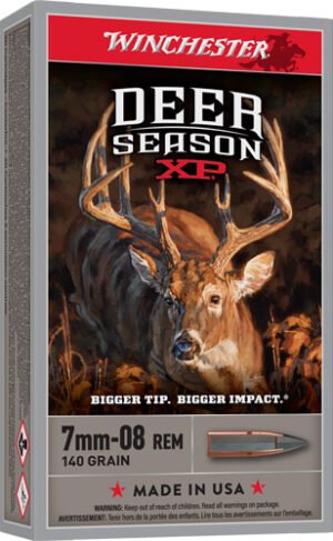 WINCHESTER DEER XP 7MM-08 REM - 140GR EXTREME PT 20RD 10BX/CS