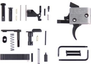 CMC AR15/AR10 LOWER PARTS KIT - WITH 3-3.5LB CURVED TRIGGER