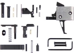 CMC AR15/AR10 LOWER PARTS KIT - WITH 3-3.5LB STRAIGHT TRIGGER