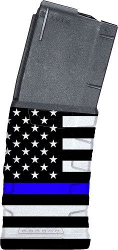 MFT EXD MAGAZINE AR15 5.56X45 - 30RD BLUE LINE FLAG