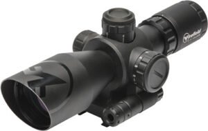 FIREFIELD BARRAGE 2.5-10X40 - RIFLESCOPE MIL-DOT W/RED LASER
