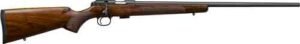 CZ 457 AMERICAN 22WMR 24.5" - BLUED BARREL WALNUT STOCK