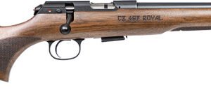 CZ 457 ROYAL 22LR 16.5" BLUED - THREADED BBL CIRCASSIAN WALNT