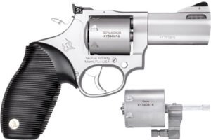 TAURUS 692 38/357/9MM 3." ADJ. - 7-SHOT PORTED SS RIBBER