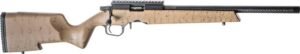 CHRISTENSEN RANGER 22WMR 18" - CF BBL/STOCK TAN W/BLACK WEB