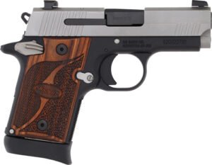 SIG P938 9MM 3" SAO XRAY3 - 6/7RD TWO-TONE/WALNUT