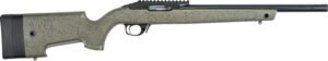 BERGARA BXR 22LR SEMI-AUTO - 16.5" BLUED CERAKOTE/GREEN SYN