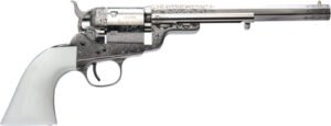 CIMARRON 1851RM WB HICKOK - 38SPL 7.5" FS NICKEL ENGRAVED