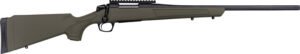 CVA CASCADE 450BM 22" #3 - W/RAIL BLACK/OD GREEN
