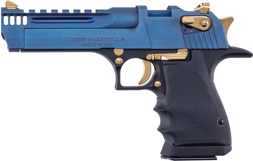 DESERT EAGLE L5 SERIES 50AE - 5" BLACK & CARBO BLUE PVD - Image 2