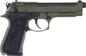 BERETTA 92FS 9MM 4.9" 15RD - OD GREEN