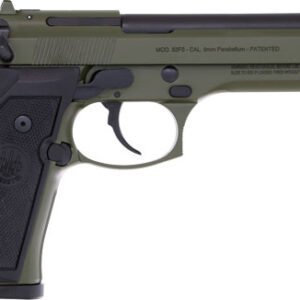 BERETTA 92FS 9MM 4.9" 15RD - OD GREEN