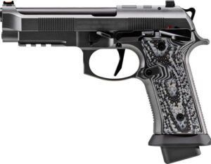 BERETTA 92XI SAO SQUALO 9MM - 4.9" 22RD BLACK GREY WITH RAIL