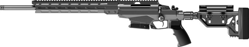 TIKKA T3X TAC A-1 LEFT HAND - 6.5CM 24"HB THD CHASSIS