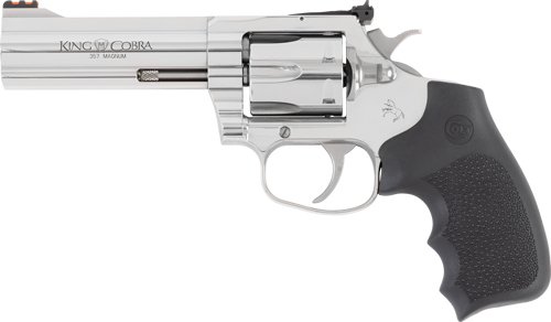 COLT KING COBRA TARGET 357MAG - 4" 6RD STAINLESS RUBBER GRIPS - Image 2