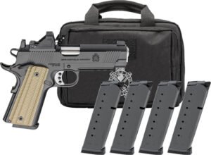 SPRINGFIELD 1911 OPERATOR AOS - 45 ACP 4.25" 8RD 4MGS GEAR PAC