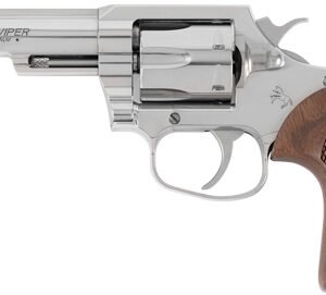 COLT VIPER 357MAG 4.25" 6RD - STAINLESS WALNUT GRIPS