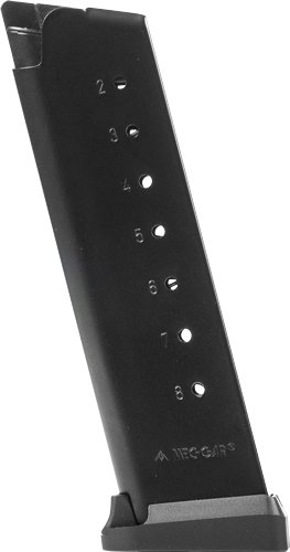 MEC-GAR MAGAZINE 1911 GOVT. - 45ACP 8RD AFC W/COMP PLT BLK