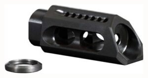 YHM SLANT MUZZLE BRAKE/COMP - .308 5/8X24 THREADS