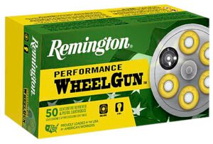 Remington Ammunition 22278 Performance WheelGun  38S&W 146gr Lead Round Nose 50 Per Box/10 Case