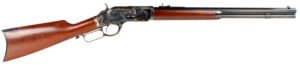 Taylors & Company 550173DE 1873 Taylor Tuned 357 Mag 10+1 20" Walnut Fixed Pistol Grip Stock Color Case Hardened Right Hand