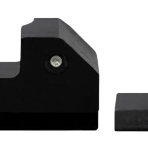 XS Sights CKR002P6N R3D Night Sights- Canik  Black | Green Tritium Orange  Outline Front Sight Green Tritium  Rear Sight