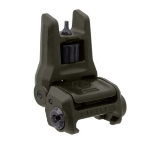 Magpul MAG1166-ODG MBUS 3 Sight Front Olive Drab Green Flip Up AR-10/AR-15/M4/M16/M110/SR-25